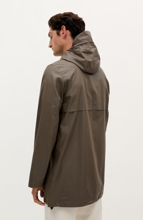 Scalpers New Light Raincoat In Brown