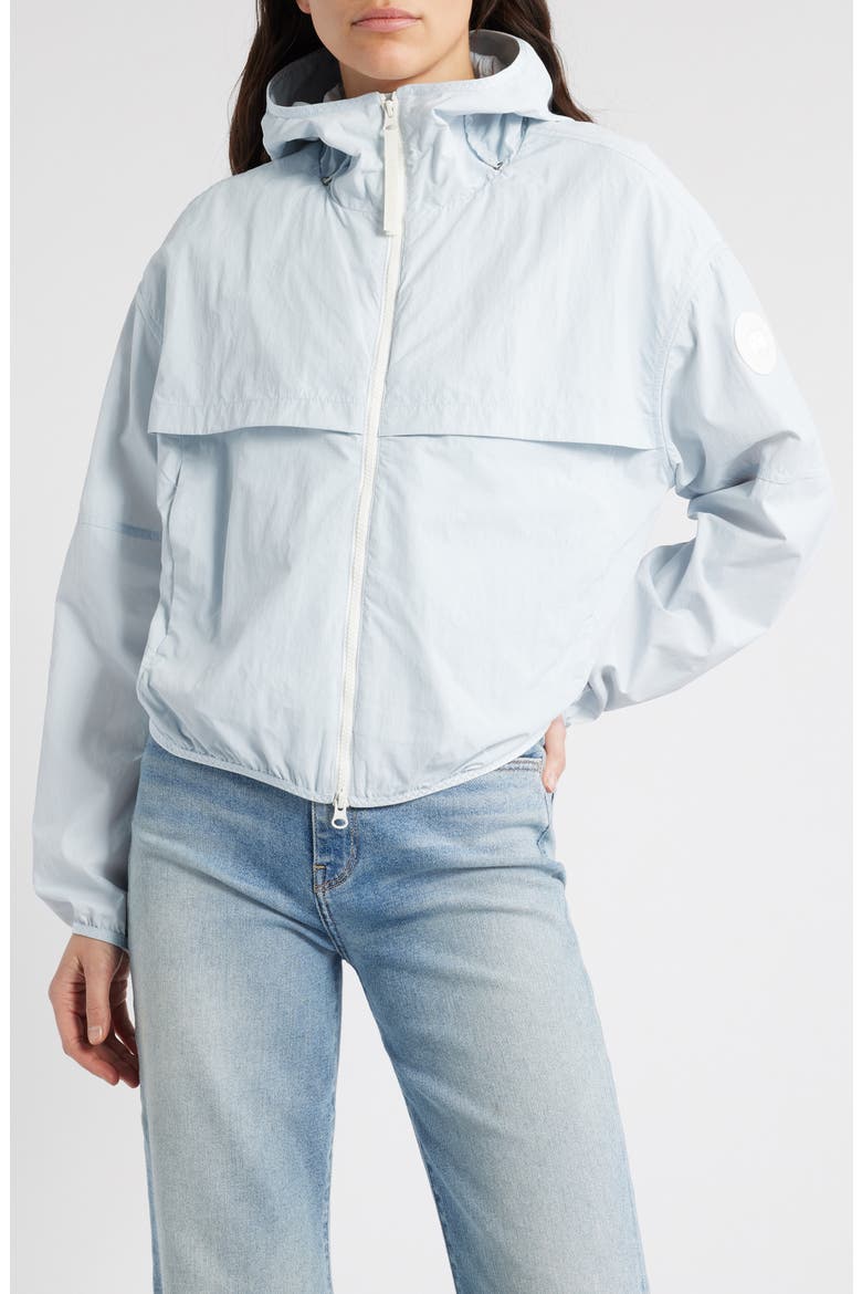 Sinclair Hooded Rain Jacket, Main, color, EARLY FROST