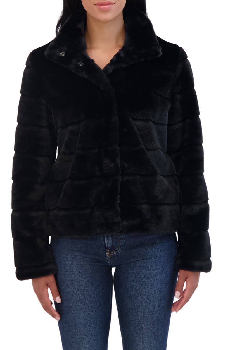 Sebby Faux Fur Jacket, Main, color, 