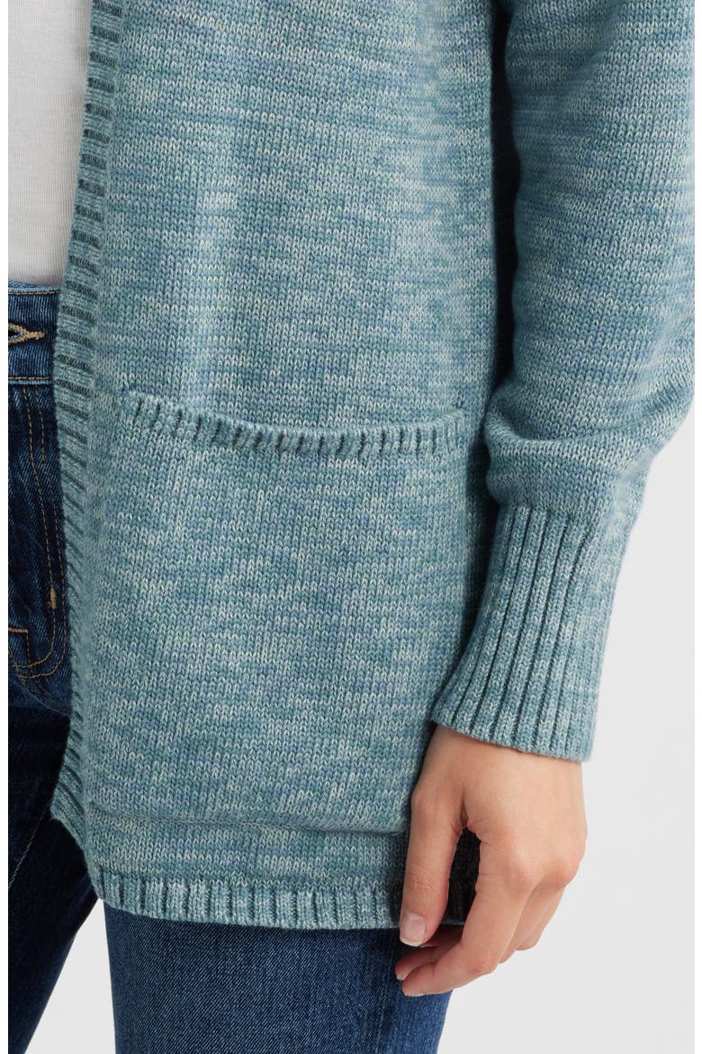 Sierra Springs Open Front Cardigan, Alternate, color, SEA BLUE MIX
