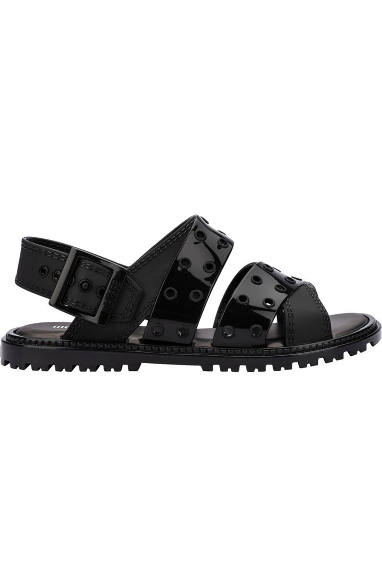 Melissa Lock Sandal, Alternate, color, Black