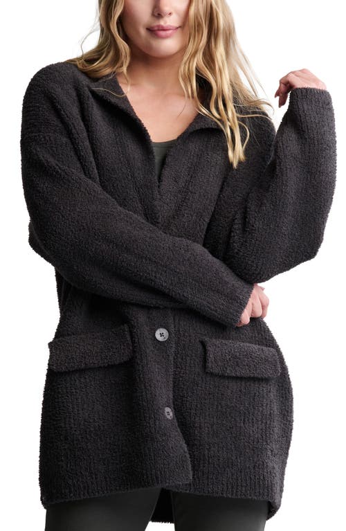 Barefoot Dreams Cozychic® Oversize Rib Cardigan In Black