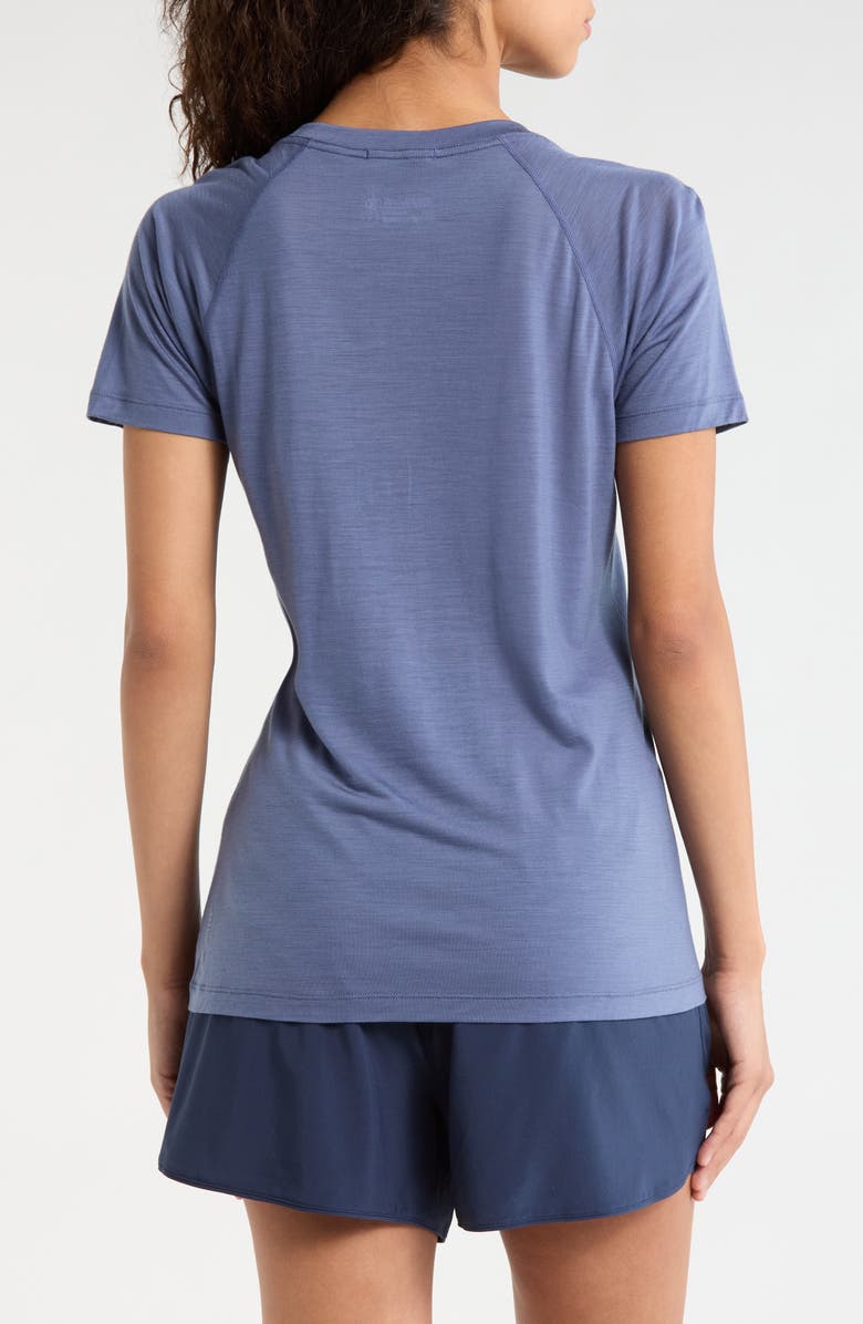 Smartwool Active Ultralite Crewneck T-Shirt, Alternate, color, Nightfall Blue