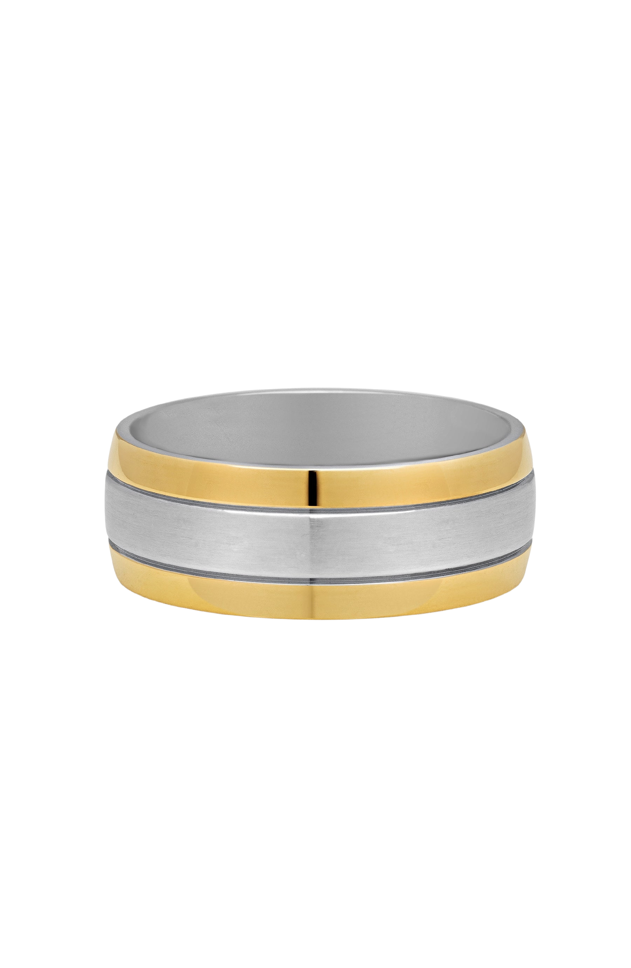 Nialaya Brushed Band Ring (Men) | Nordstrom