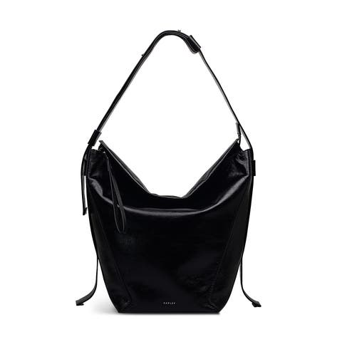 De Beauvoir - High Shine Large Ziptop Shoulder Bag