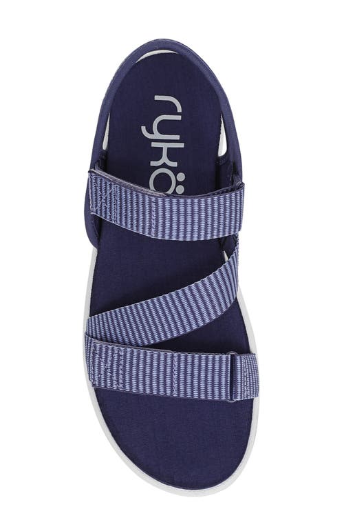 Ryka Women's Manifest Strappy Sport Sandals In Dusk Blue