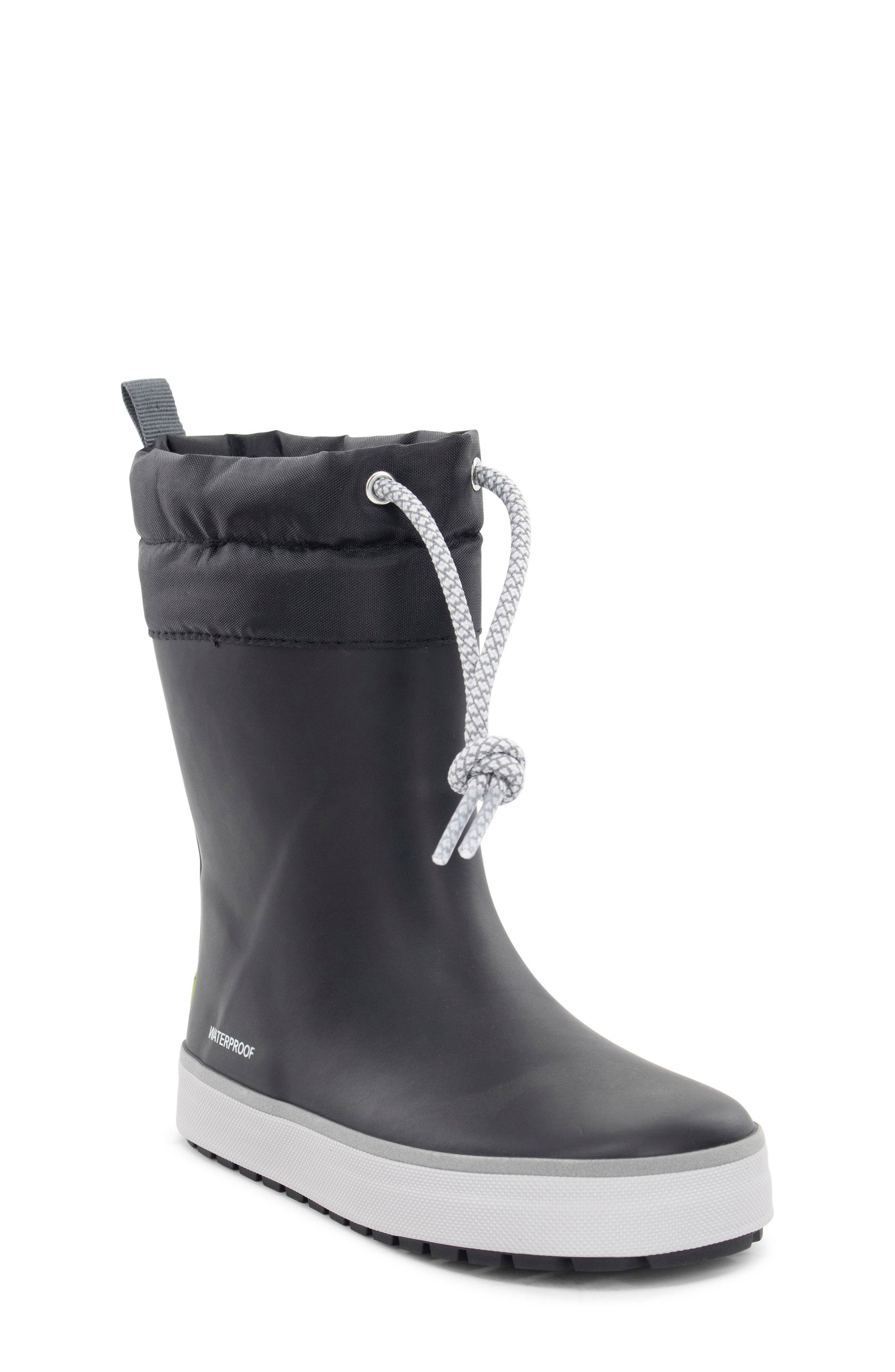 Western Chief The Element Waterproof Rain Boot, Main, color, Black