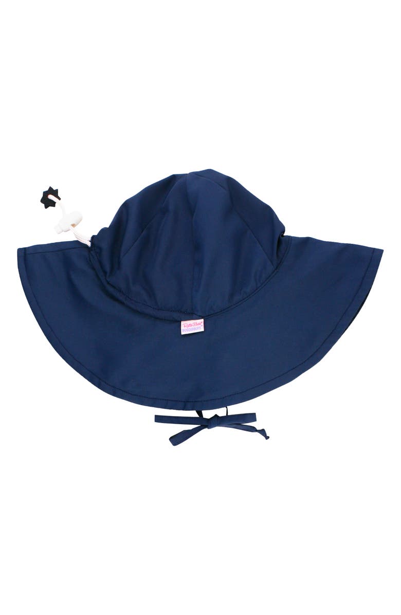 RuggedButts Two-Piece Rashguard Swimsuit & Floppy Hat Set, Alternate, color, 