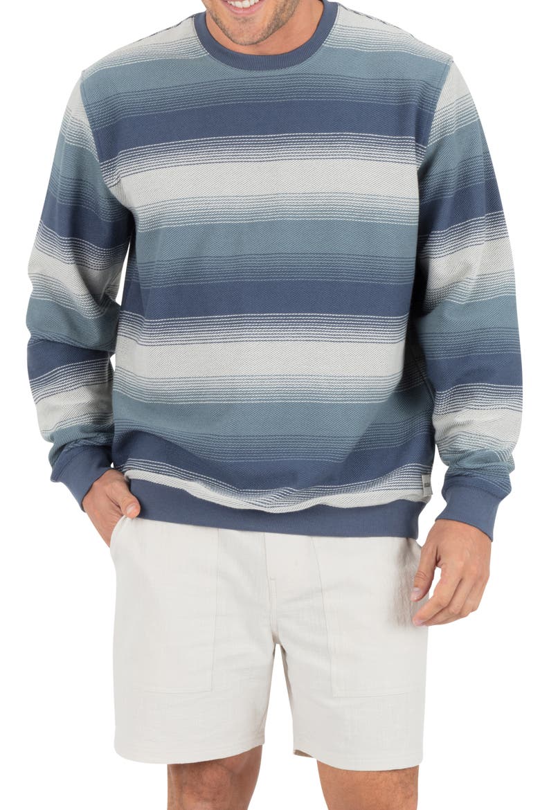 Hacienda Stripe Sweatshirt, Main, color, MONSOON