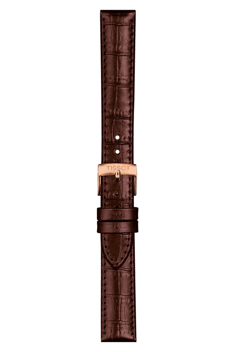 15mm Croc Embossed Leather Watch Strap video