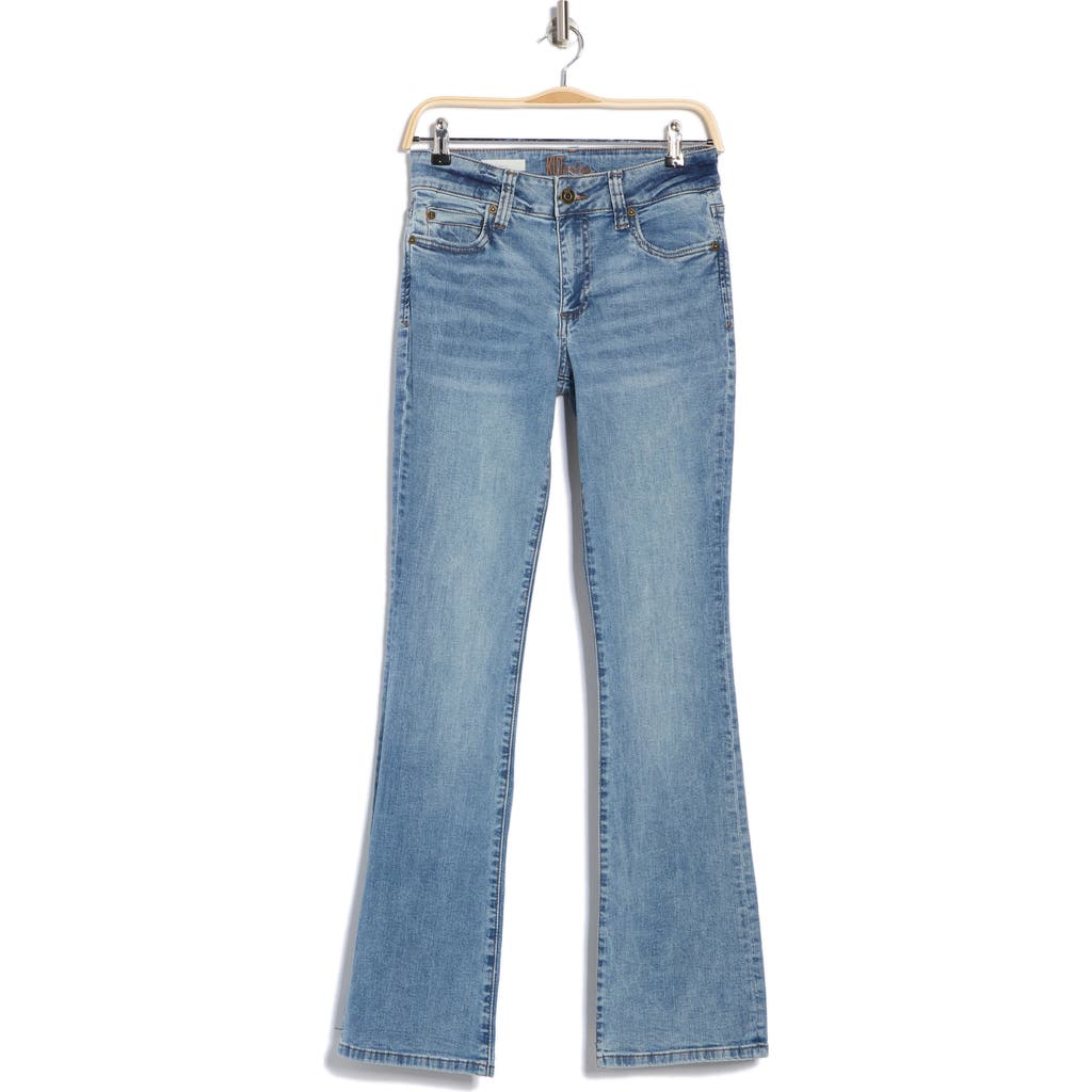 Kut From The Kloth Nicole Bootcut Flap Pocket Pants In Daffodil