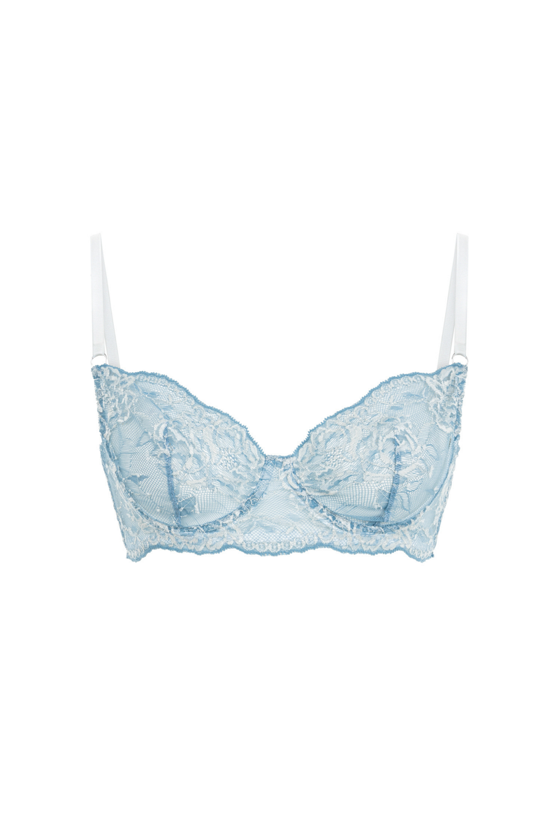 Mers Silk Sky Bra, Alternate, color, Blue