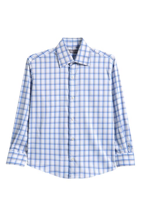 Kids' Plaid Dress Shirt (Big Kid)