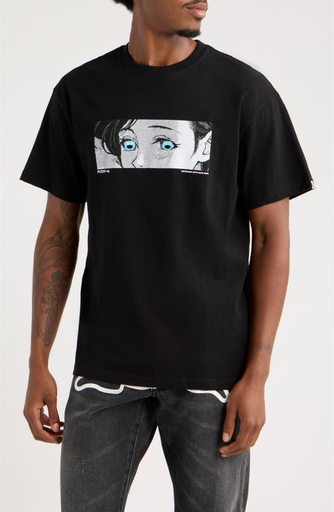 Elderflower Cotton Graphic T-Shirt