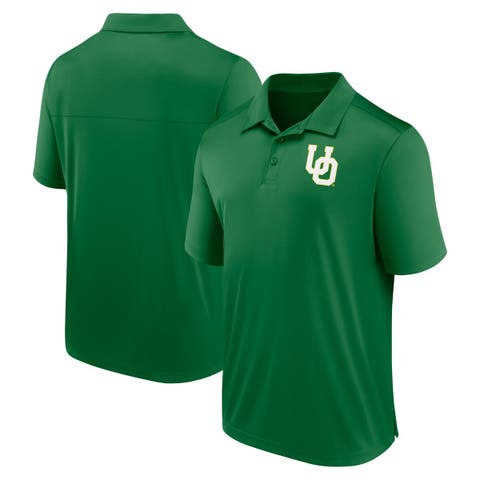 Men's Fanatics Branded Green Oregon Ducks Left Side Block Polo