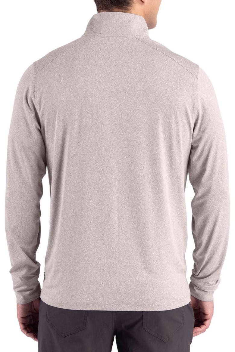 Forge Epic Confidence Performance Quarter Zip Pullover, Alternate, color, POLISHED HEATHER