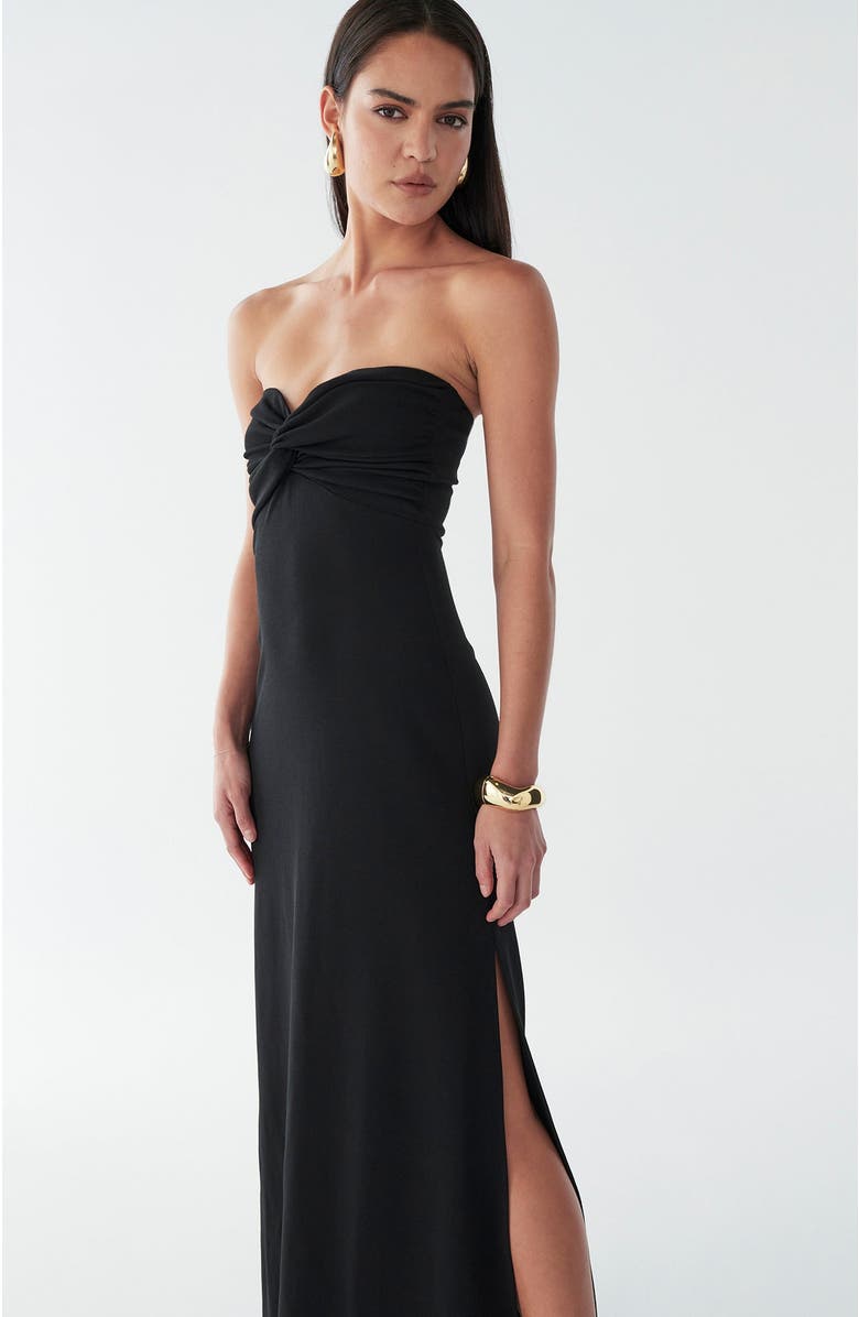 BWLDR Chase Maxi Dress, Alternate, color, Black