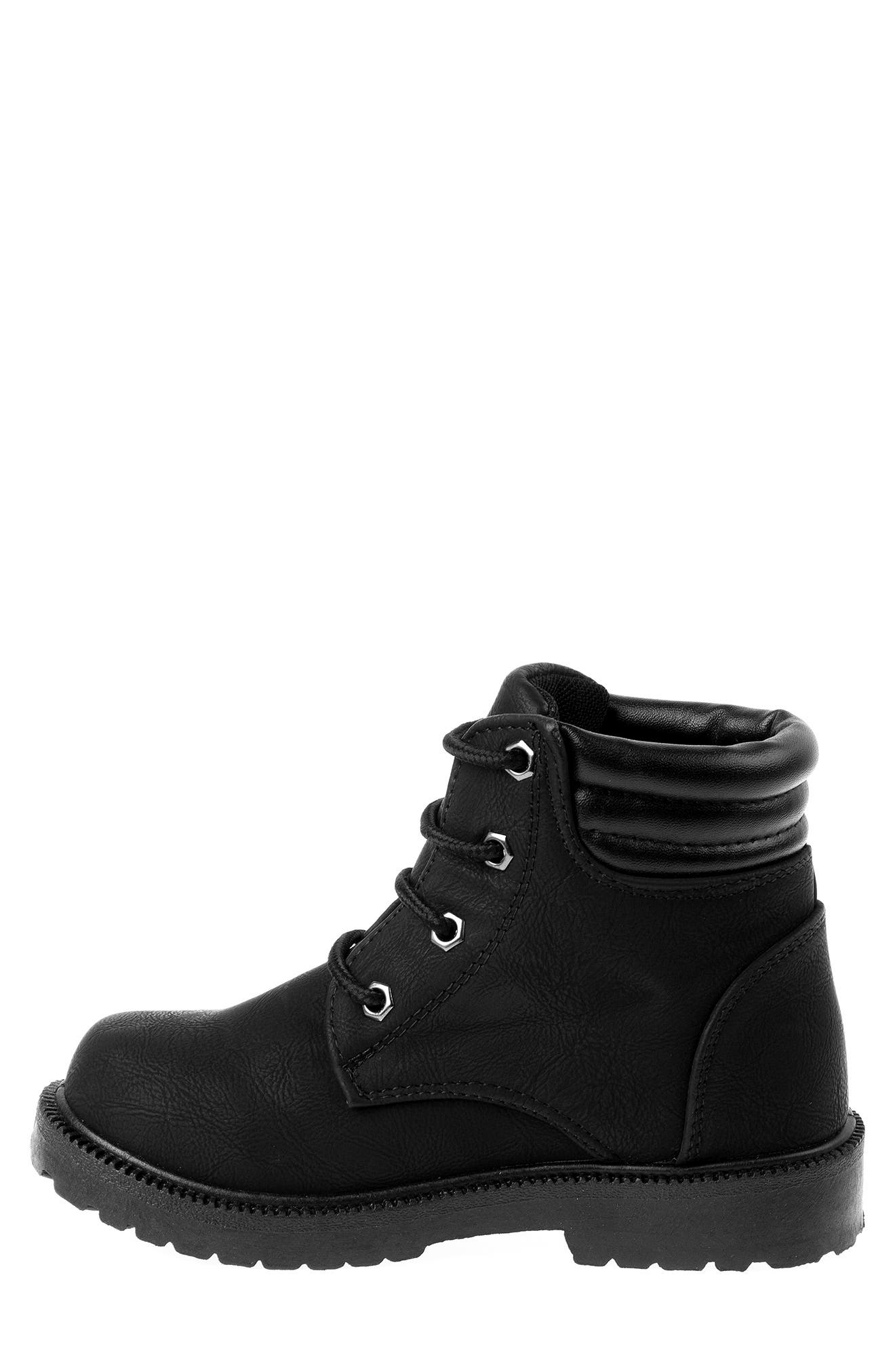 Lace-Up Boot, Alternate, color, BLACK