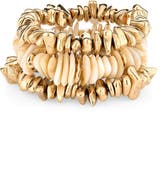 NATASHA Set of 3 Beaded Stretch Bracelets