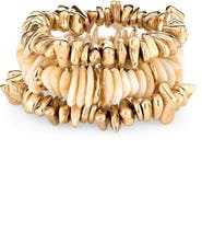 NATASHA Set of 3 Beaded Stretch Bracelets