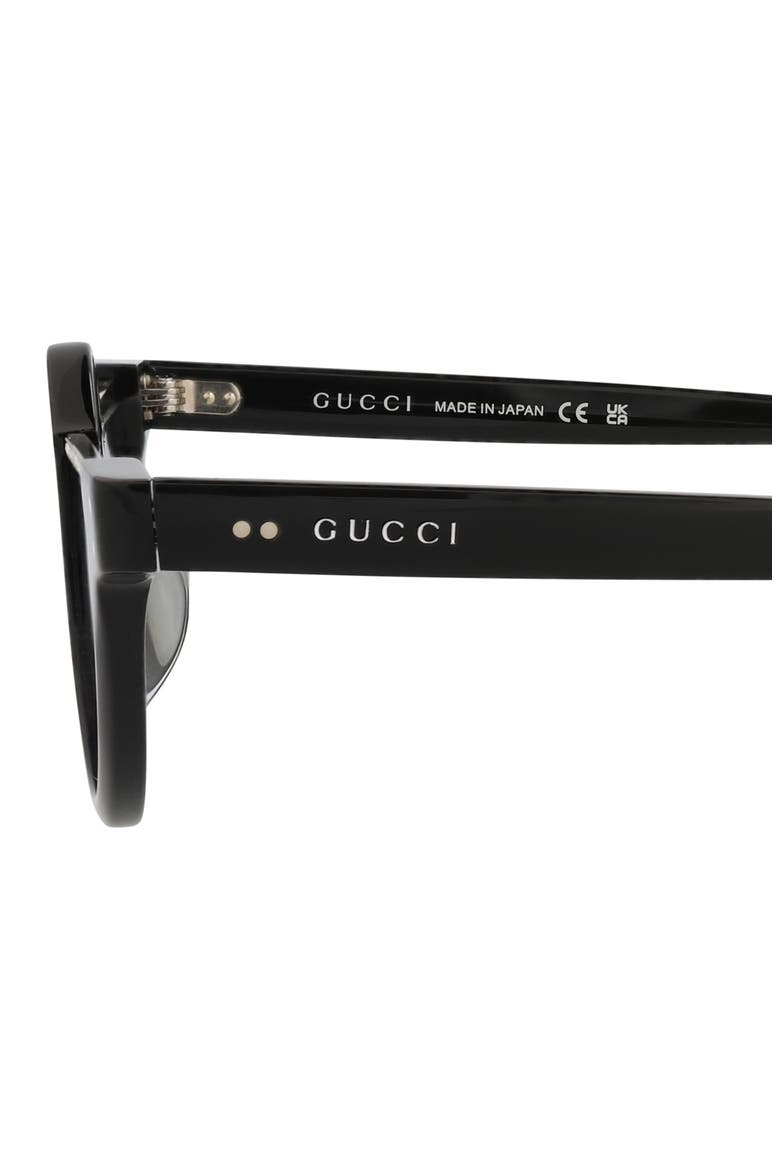 Novelty 49mm Round Sunglasses, Alternate, color, BLACK BLACK SILVER