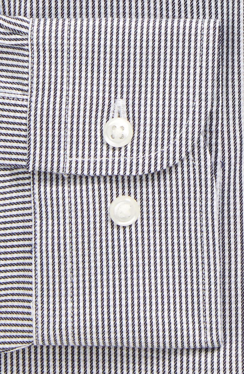 NORDSTROM MEN'S SHOP Smartcare<sup>™</sup> Extra Trim Fit Stripe Dress Shirt, Alternate, color, 