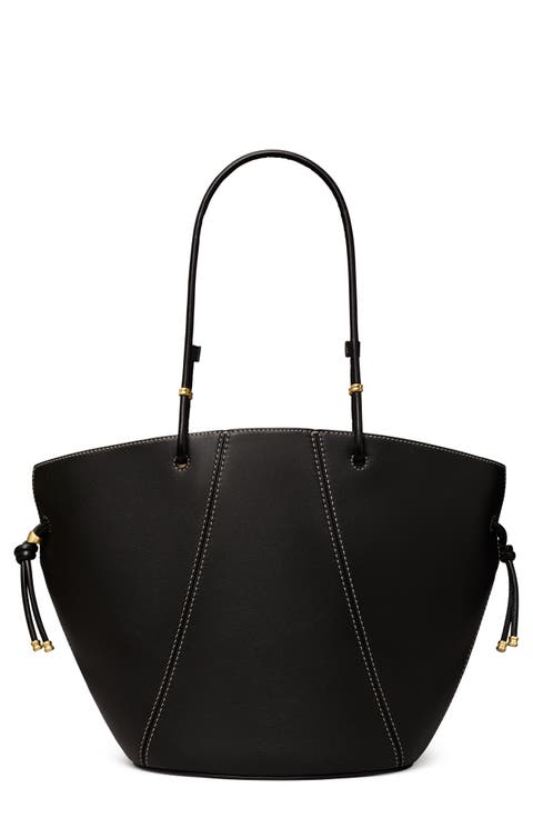 Spaghetti Leather Tote