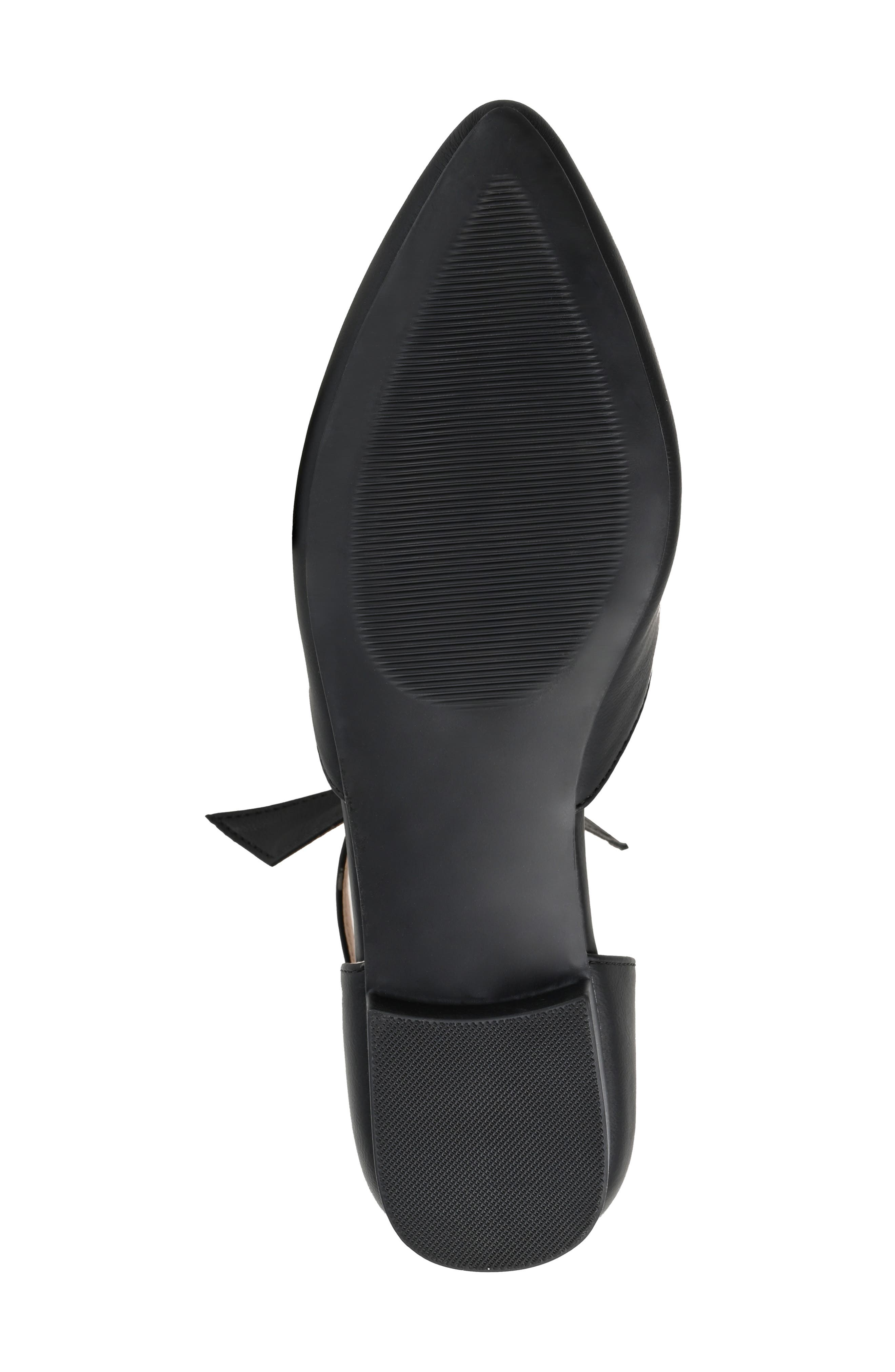 Journee Collection Vielo Pointed Toe Flat, Alternate, color, 