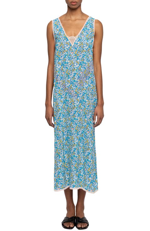 Renzo Liberty Floral Maxi Dress
