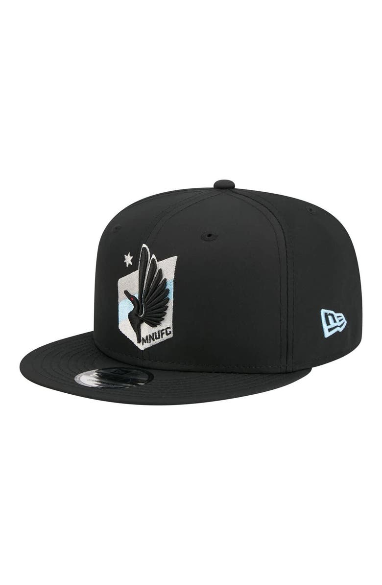 New Era Men's New Era Black Minnesota United FC 2026 Jersey Hook 9FIFTY Snapback Hat, Alternate, color, Black
