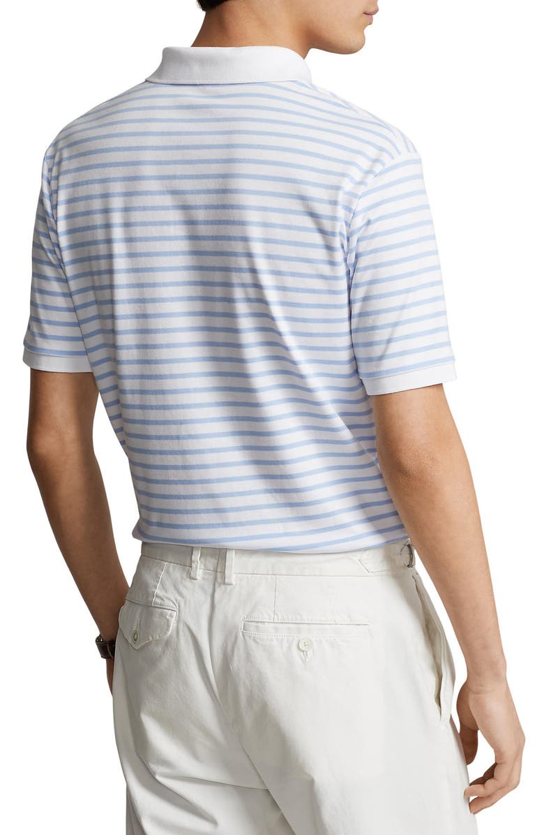 Polo Ralph Lauren Classic Fit Stripe Logo Embroidered Polo, Alternate, color, 