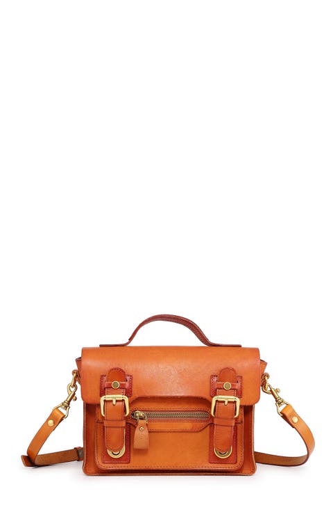 Aster Mini Leather Satchel