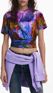 Desigual Abstract Print T-Shirt