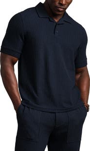 Rhone Casual Seersucker Polo