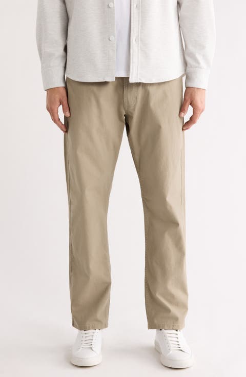 Cotton Stretch Canvas Pants (Regular & Tall)