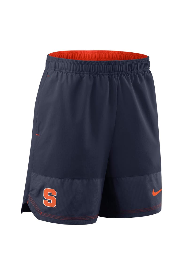 Men's Nike Navy Syracuse Orange Woven Dri-FIT Shorts, Alternate, color, Navy