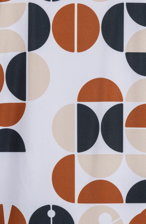 Vast Aqua Terra  Copy Camo Performance Graphic T-shirt In Tan Multi