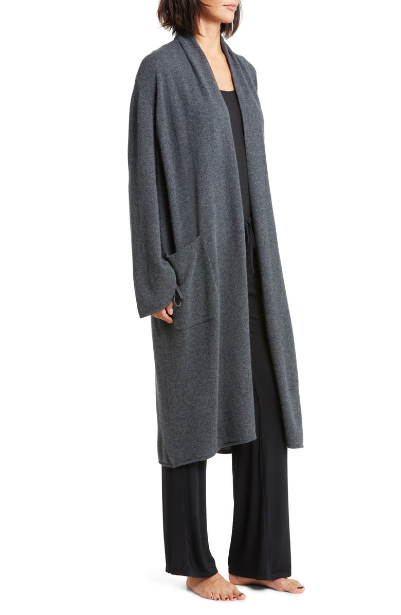Nordstrom Long Cashmere Cardigan, Alternate, color, 
