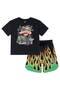  Grave Digger Flames