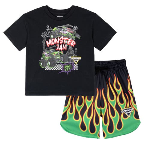Athletic 2-Piece T-Shirt and Shorts Set
