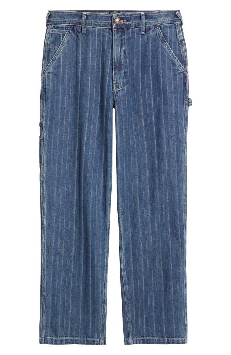 Paul Smith + Lee Carpenter Stripe Jeans, Alternate, color,