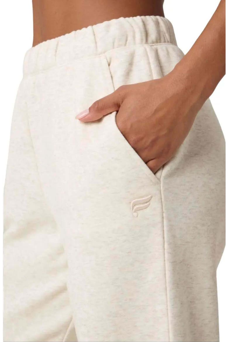 Cozy Fleece Go-To Sweatpant, Alternate, color, Bone Heather