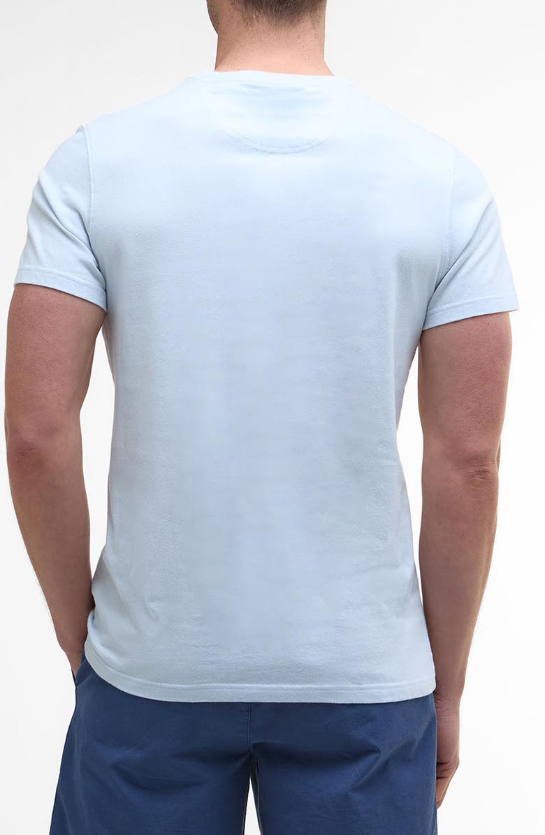 Barbour Braeside Stripe Cotton T-Shirt, Alternate, color, Bleached Blue