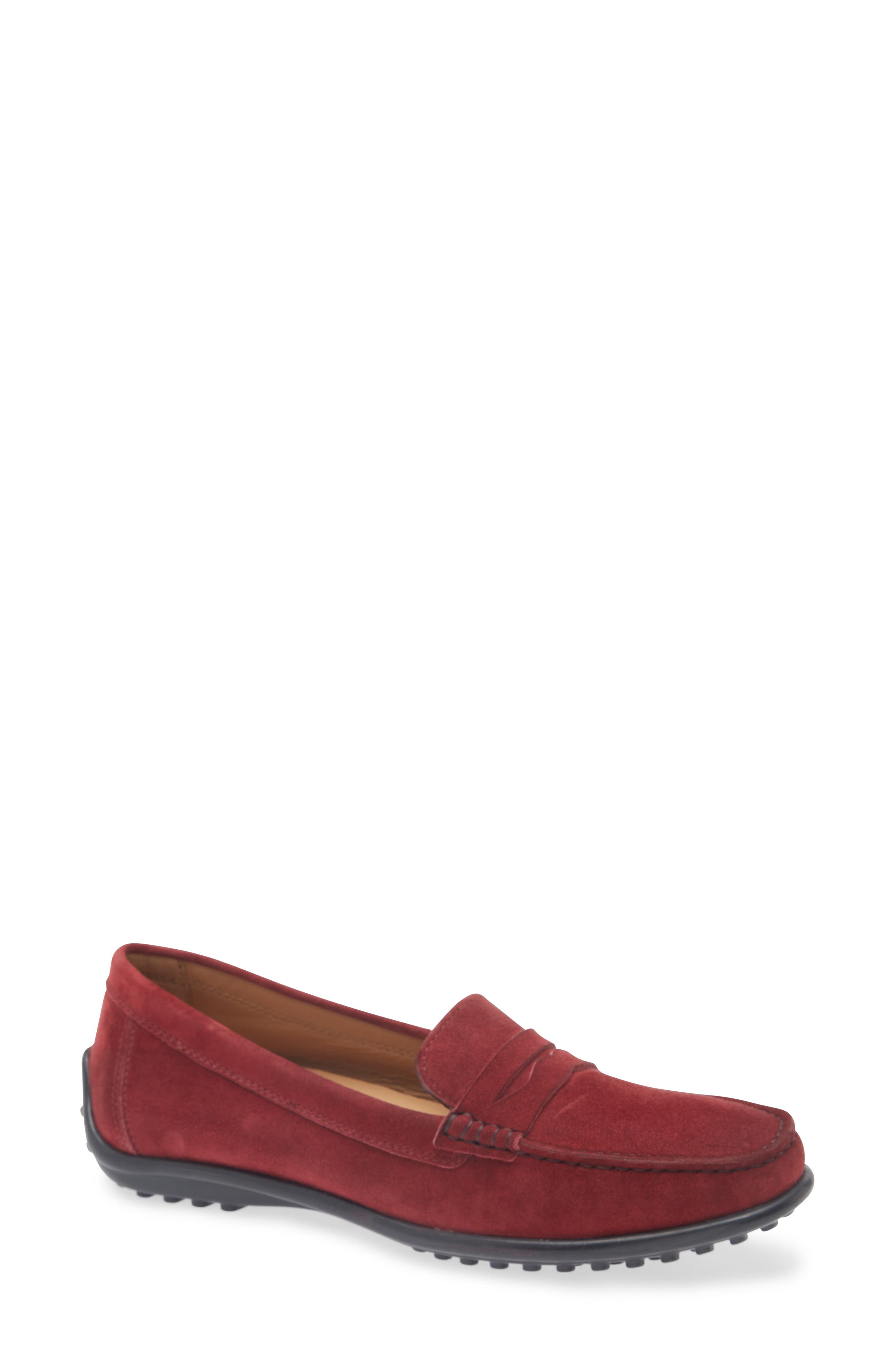 The FLEXX Winter Penny Loafer in Bordeaux 