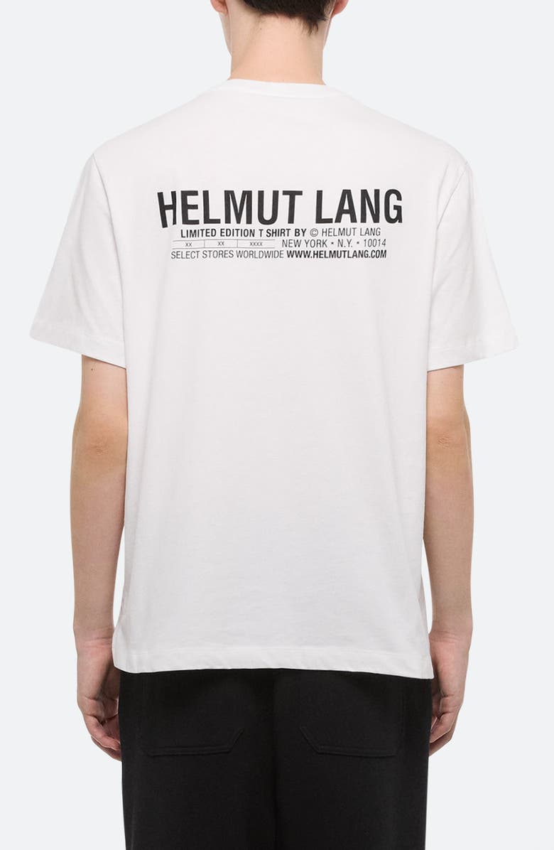 Helmut Lang Capsule Logo Graphic T-Shirt, Alternate, color, White - 100