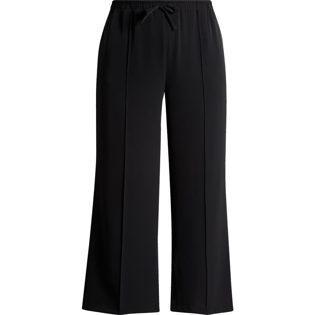 Lyssé Genevieve Drawstring Trouser (28" Inseam) In Black