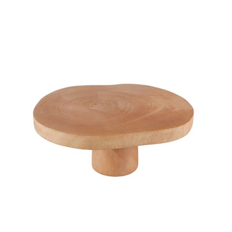 Kiln Mango  Wood Cake Stand