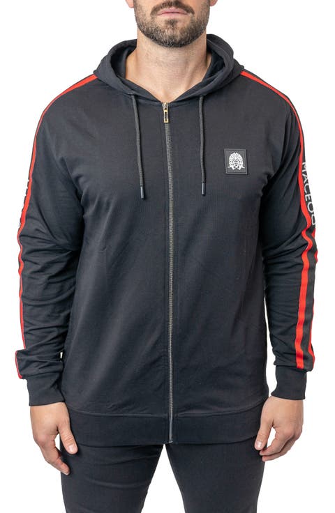Leo Hooded Zip-Up Sweatshirt