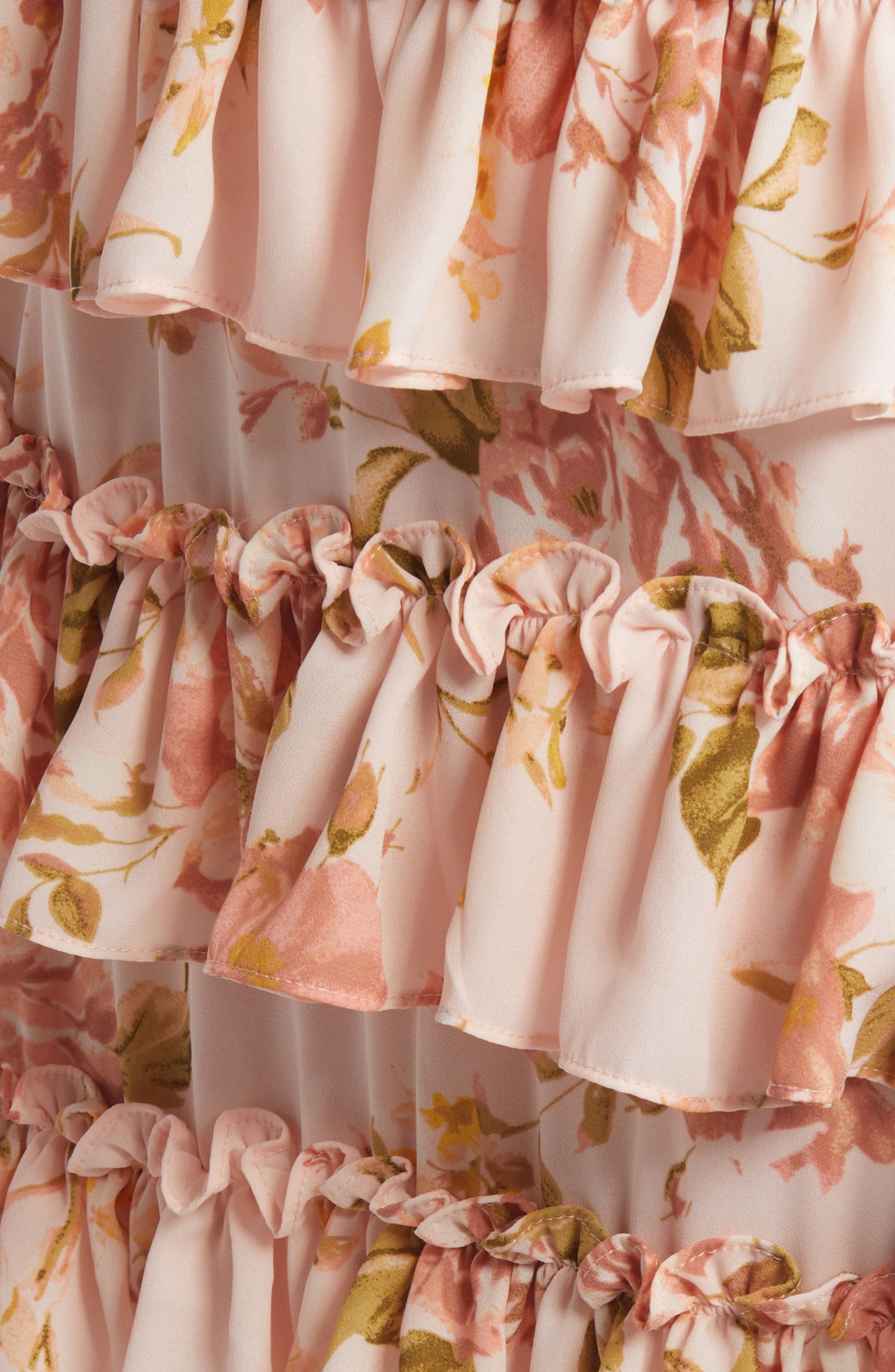 wayf masie tiered midi dress The Masie Polka Dot Tiered Dress On Sale Now with Up to 83% Off