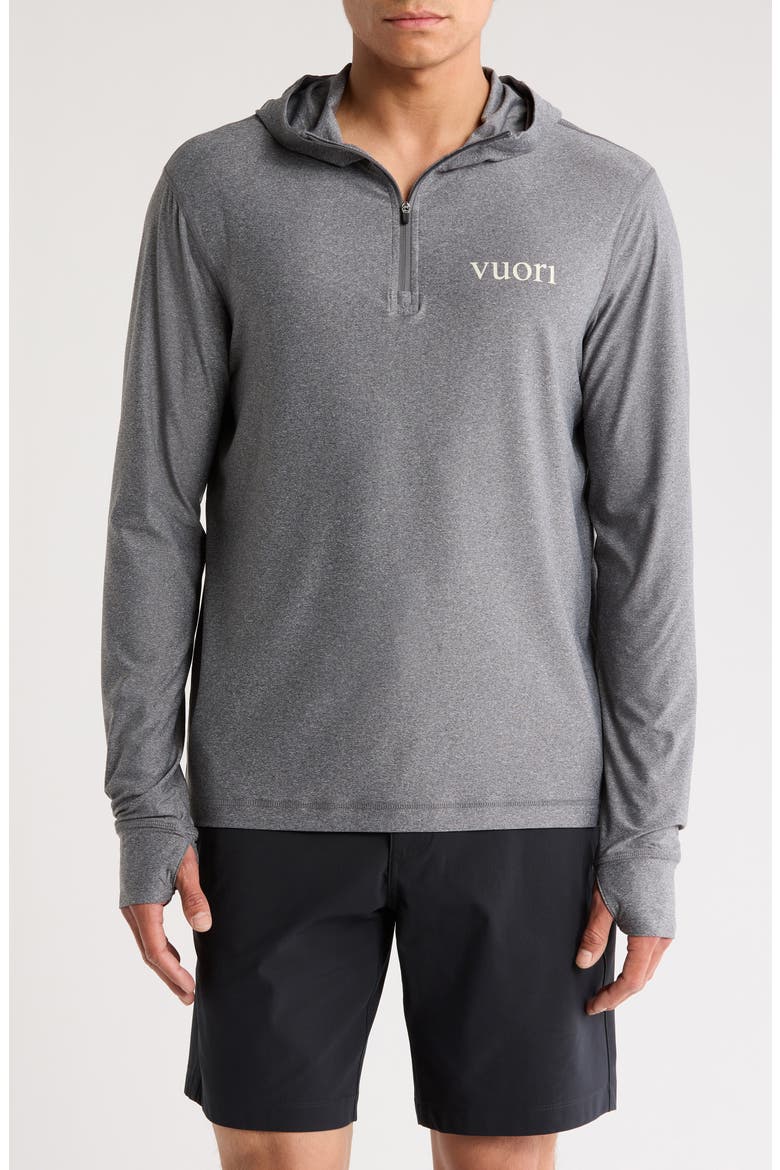 Uluwatu 23 Water Hoodie, Main, color, CHARCOAL HEATHER